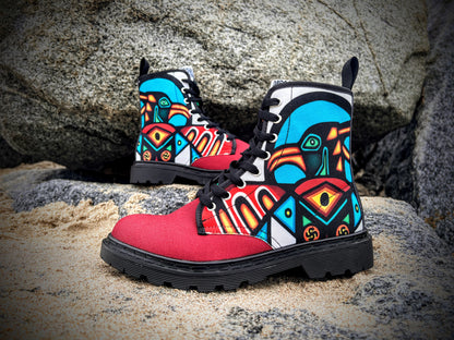 Thunderbird-2 - Art Boots for Women