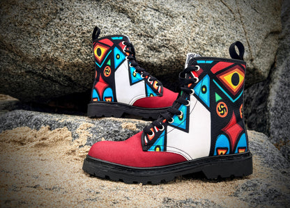 Thunderbird-2 - Art Boots for Women