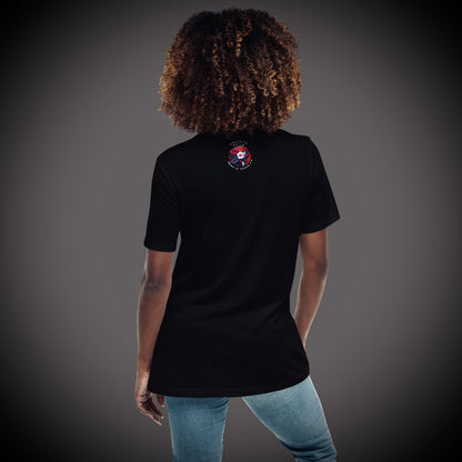 Fire - Unisex Short Sleeve V-Neck Tee