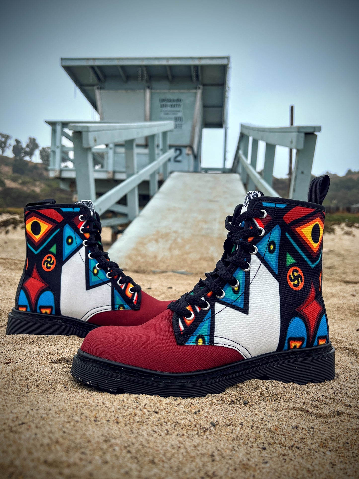 Thunderbird-2 - Art Boots for Women