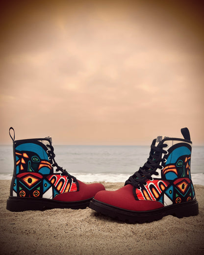 Thunderbird-2 - Art Boots for Women