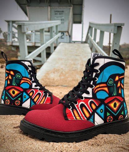 Thunderbird-2 - Art Boots for Women